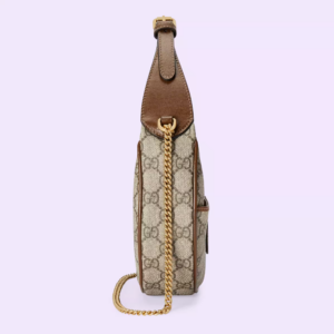 Tui Gucci Half-Moon-Shaped Mini Bag 'Beige Ebony' 726843-92TCG-8563