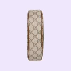 Tui Gucci Half-Moon-Shaped Mini Bag 'Beige Ebony' 726843-92TCG-8563