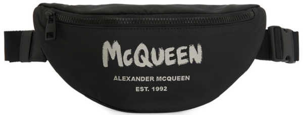Tui Alexander Mcqueen Graffiti Logo 'Black' 727971-1AABW-1073