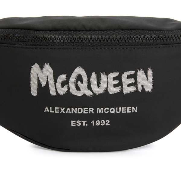 Tui Alexander Mcqueen Graffiti Logo 'Black' 727971-1AABW-1073
