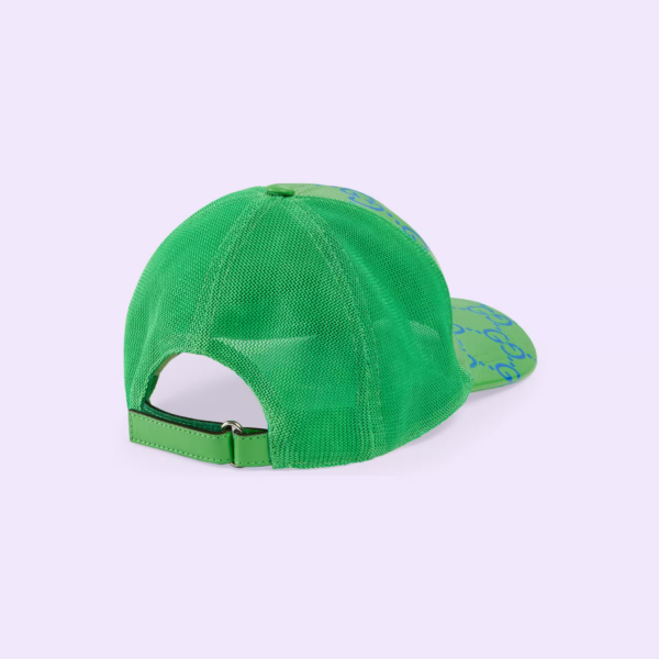 Mu Gucci GG Leather Basebal 'Green Blue' ‎728853-4HAWH-8669