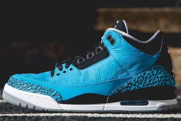 Giày Nike Air Jordan 3 Retro 'Powder Blue' 136064-406 - Ảnh 7