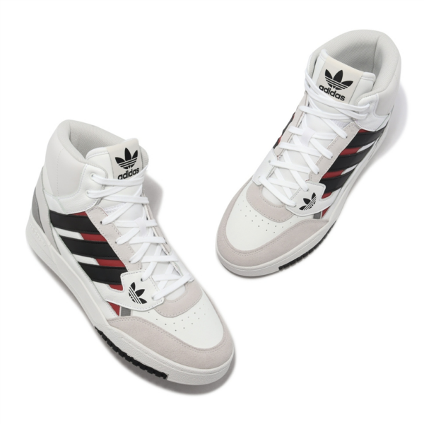 Giày Adidas Originals Drop Step SE 'Grey Red' GV9447 - Ảnh 3