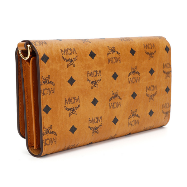 Túi MCM Crossbody Phone Wallet Visetos 'Cognac' MXEBSVI01CO001 - Ảnh 2
