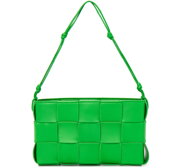 Tui Bottega Veneta Intrecciato Pouch 'Green' 730543-VCQC4-3722