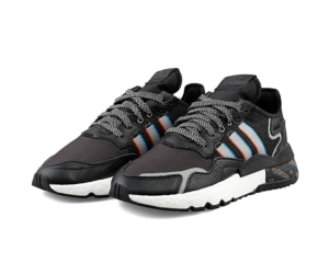Alternative view of Giày Adidas Nite Jogger Core Black Cloud White H01718