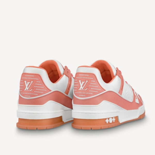 Giày Louis Vuitton Trainer Sneaker 'Pink Chalk' 1A8KC8 - Ảnh 2