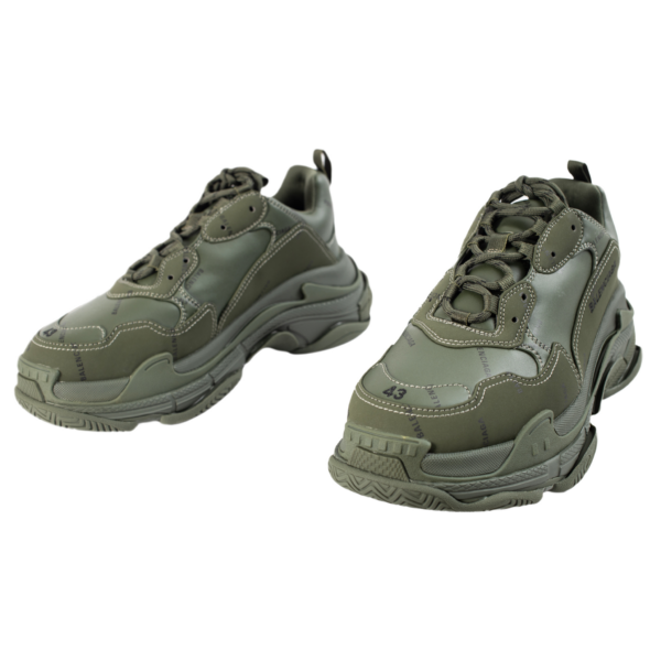 Giày Balenciaga Triple S Green Sneakers 536737-W2FA1-3510 - Ảnh 2