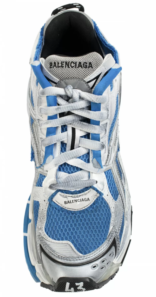 Giày Balenciaga Runner Sneaker 'Blue' 677403 W3RB3 4912 - Ảnh 4