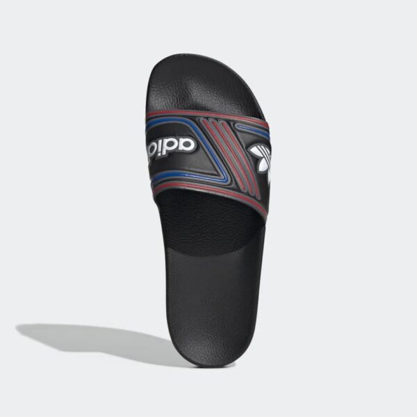 Dép Adidas Adilette Black and Royal Blue Slides CG3411 - Ảnh 3