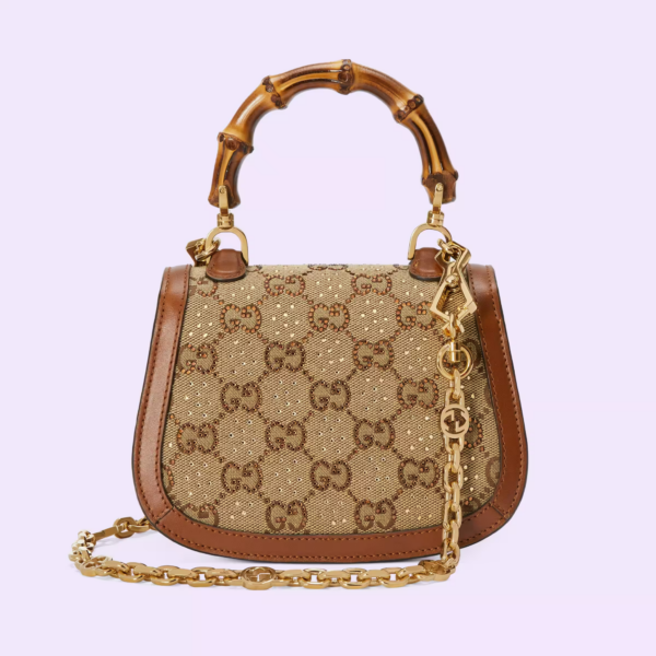 Tui Gucci Bamboo 1947 Mini Top Handle 'Beige' 735116-FAA4Z-2554