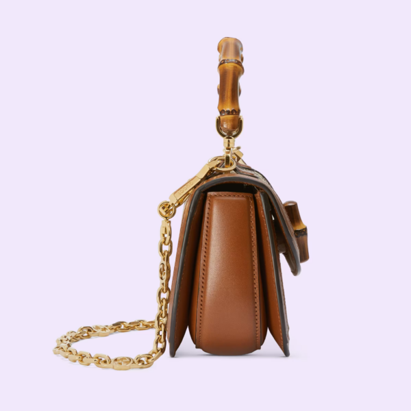 Tui Gucci Bamboo 1947 Mini Top Handle 'Beige' 735116-FAA4Z-2554