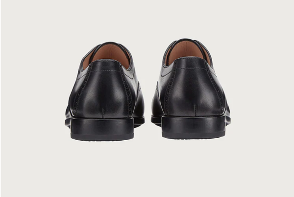 Giày Salvatore Ferragamo Plain Toe 'Black' 02C397-735220 - Ảnh 3
