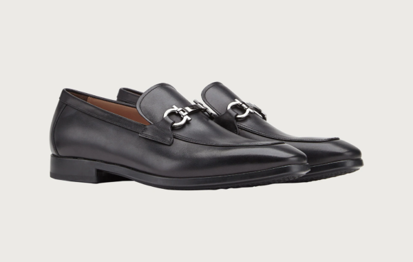 Giày Salvatore Ferragamo Moccasin 'Black' 02C512-735236 - Ảnh 2