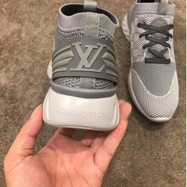 Giày Louis Vuitton Fastlane Sneaker Grey 1A5ARF - Ảnh 2