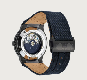 Dong Ho Salvatore Ferragamo F-80 Skeleton 'Blue' 611187-740110