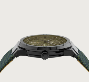 Dong Ho Salvatore Ferragamo F-80 Skeleton 'Green' 611187-740111