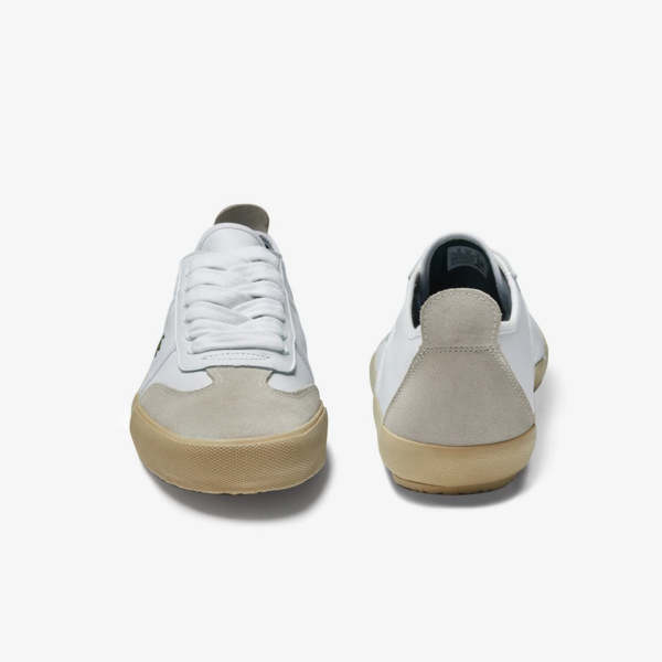 Giày Lacoste Women's Contest Leather and Suede Sneakers 740CFA0032-65T - Ảnh 4