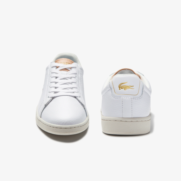 Giày Lacoste Women's Carnaby Evo Leather Lace-Up Sneakers 740SFA0011-83J - Ảnh 2