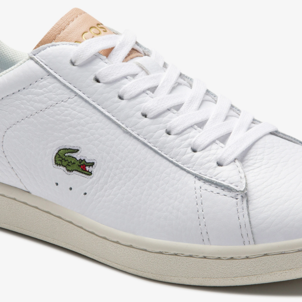 Giày Lacoste Women's Carnaby Evo Leather Lace-Up Sneakers 740SFA0011-83J - Ảnh 3