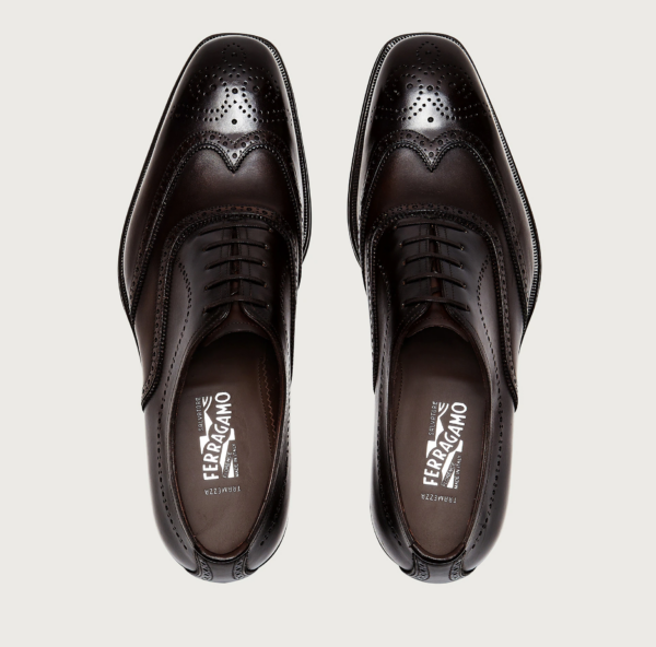 Giày Salvatore Ferragamo Oxford 'Black' 020209-741761 - Ảnh 3