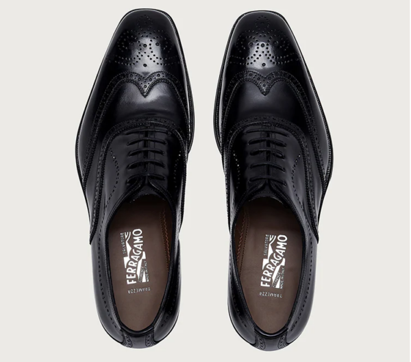 Giày Salvatore Ferragamo Oxford 'Black' 020209-741763 - Ảnh 4