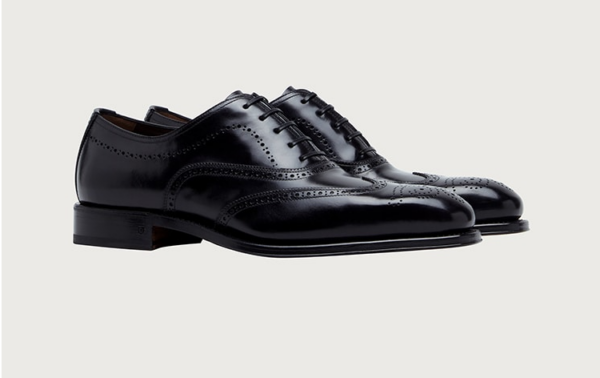 Giày Salvatore Ferragamo Oxford 'Black' 020209-741763 - Ảnh 2
