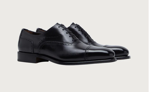 Giày Salvatore Ferragamo Oxford 'Black' 020059-742174 - Ảnh 2