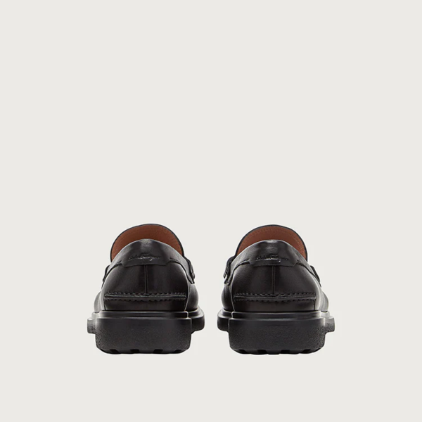 Giày Salvatore Ferragamo Penny Loafer 'Black' 020233-742243 - Ảnh 3