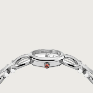 Dong Ho Salvatore Ferragamo Gancini Round 'Silver' 611212-743950