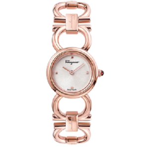 Dong Ho Salvatore Ferragamo Gancini Round 'Pink' 611212-743952