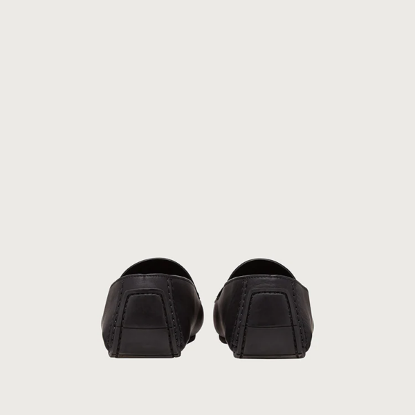 Giày Salvatore Ferragamo Driver Gancini 'Black' 020323-744005 - Ảnh 3