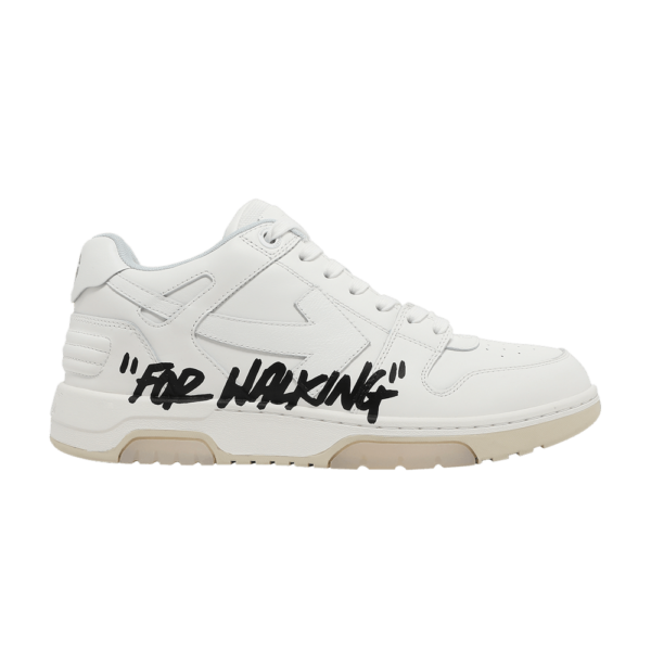 Giày Off White Out of Office Low 'For Walking White Black' OMIA189S21LEA004 0101 - Ảnh 7