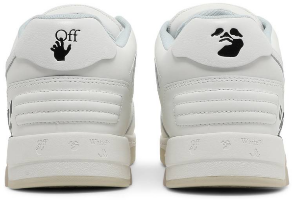 Giày Off White Out of Office Low 'For Walking White Black' OMIA189S21LEA004 0101 - Ảnh 4