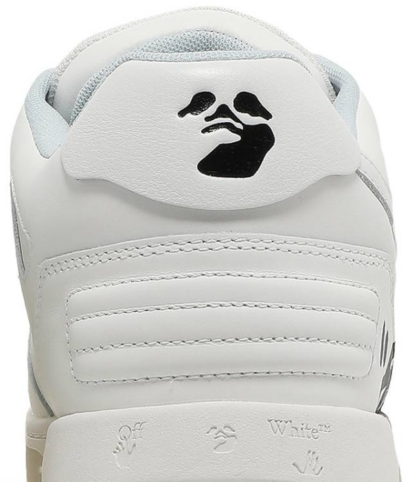 Giày Off White Out of Office Low 'For Walking White Black' OMIA189S21LEA004 0101 - Ảnh 3