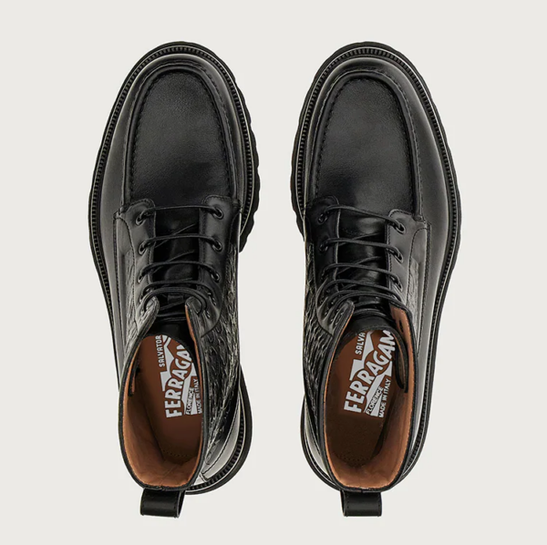 Giày Salvatore Ferragamo Combact 'Black' 020457-745376 - Ảnh 3