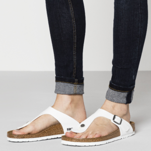 Dep Birkenstock Gizeh Birko Flor 'White' 745531