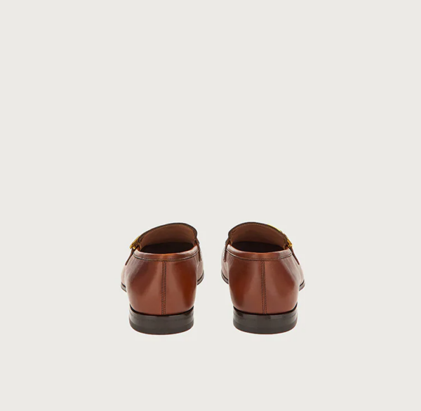 Giày Salvatore Ferragamo Moccasin SF 'Vicuna' 020357-745534 - Ảnh 3