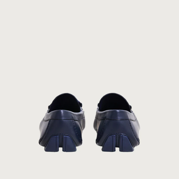 Giày Salvatore Ferragamo Driver Gancini 'Navy Blue' 02C398-745586 - Ảnh 3