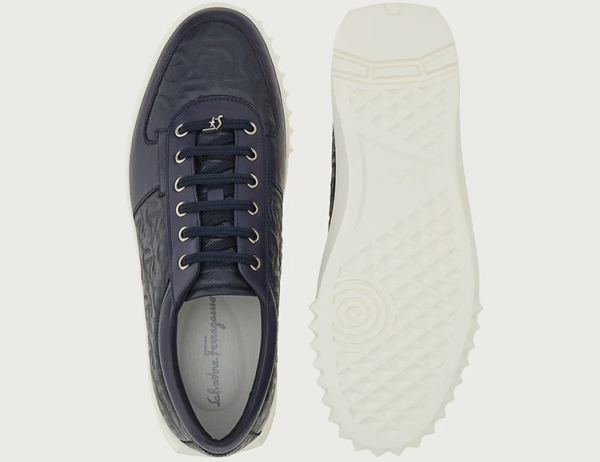 Giày Salvatore Ferragamo 'Navy Blue' 02C093-747189 - Ảnh 4