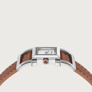 Dong Ho Salvatore Ferragamo Square Ingot 'Silver' 611220-748776