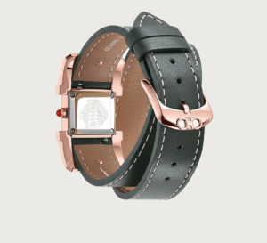 Dong Ho Salvatore Ferragamo Square Ingot 'Pink Silver' 611220-748777