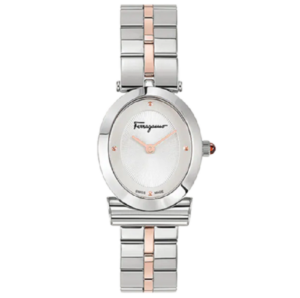 Dong Ho Salvatore Ferragamo Miroir 'Silver' 611222-748781