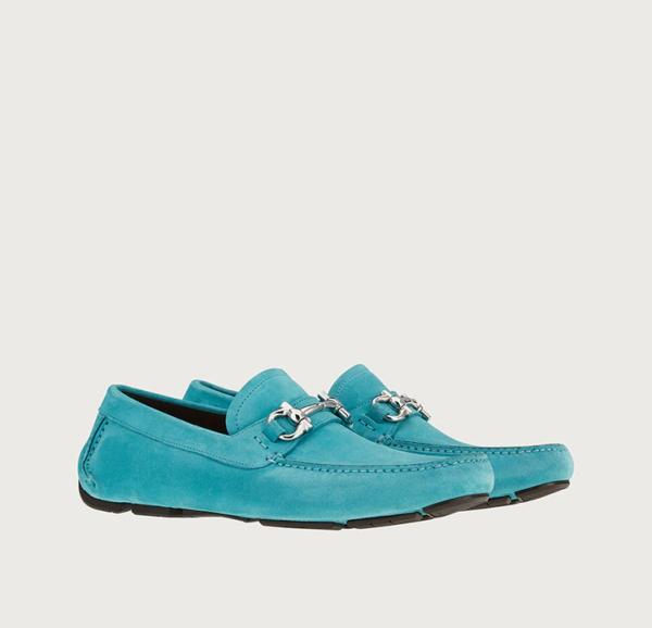 Giày Salvatore Ferragamo Driver Gancini 'Tyrone' 020350-749444 - Ảnh 2