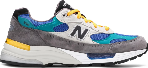 Giày New Balance Billy's x 992 Made in USA 'Grey Blue Teal' M992RR