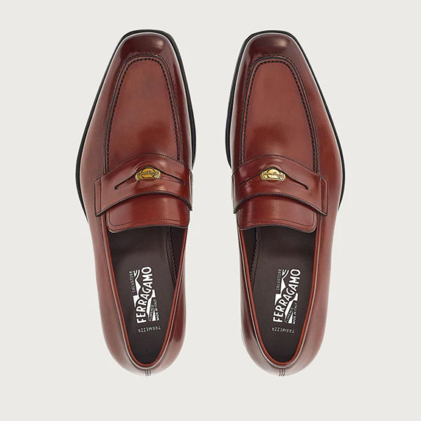 Giày Salvatore Ferragamo Penny Loafer 'Partagas' 020596-750468 - Ảnh 4
