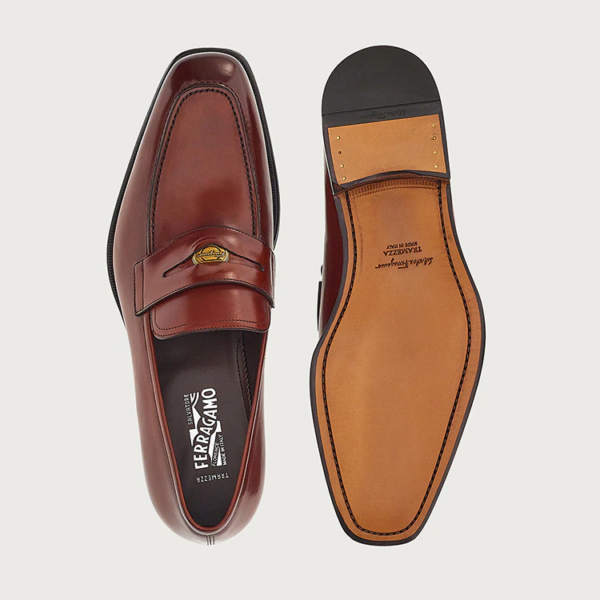 Giày Salvatore Ferragamo Penny Loafer 'Partagas' 020596-750468 - Ảnh 5