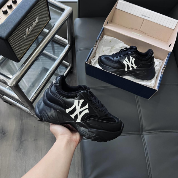 Giày MLB Bigball Chunky Mesh New York Yankees 'Black' 3ASHCE12N-50BKS - Ảnh 6