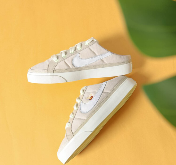 Giày Nike Court Legacy Women's Mule Pink Oxford DM7190-211 - Ảnh 6