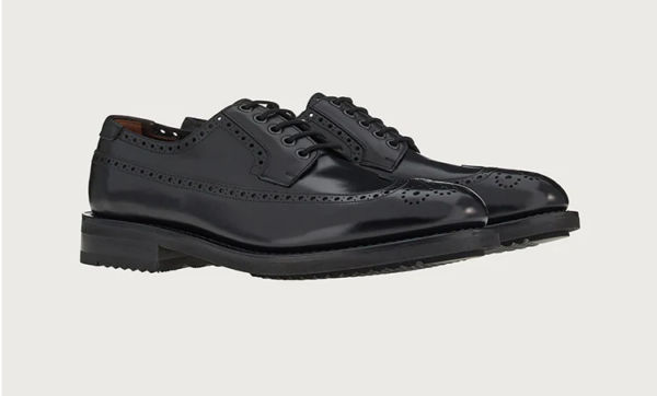Giày Salvatore Ferragamo Derby 'Black' 020677-751291 - Ảnh 2